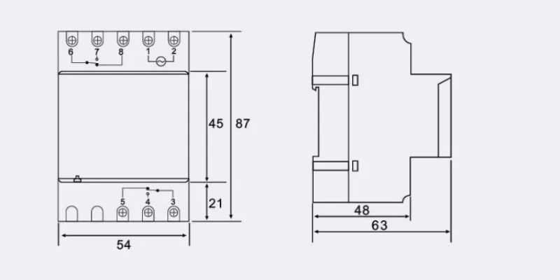 Digital Timer Switch THC8A-2C