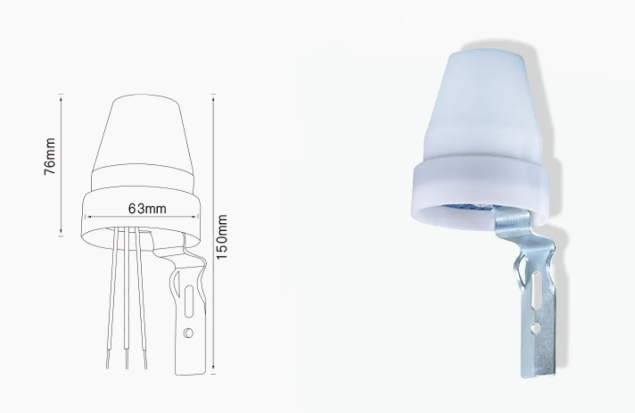 Light Sensor THC-302-Dimension