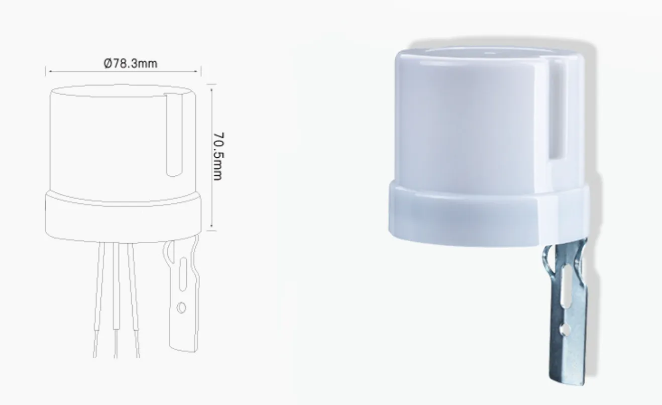 Light Sensor THC-303-Dimension