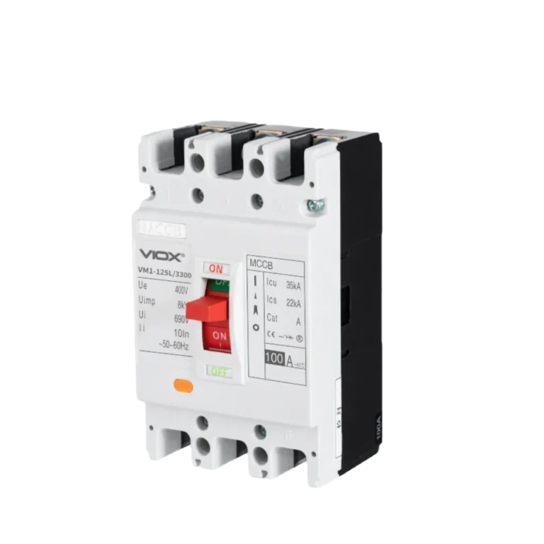 VIOX VM1-125L/3300 22kA 100A MCCB
