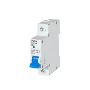 VIOX VM8-63 4P 4.5kA MCB Miniature Circuit Breaker with Household Failure Protection