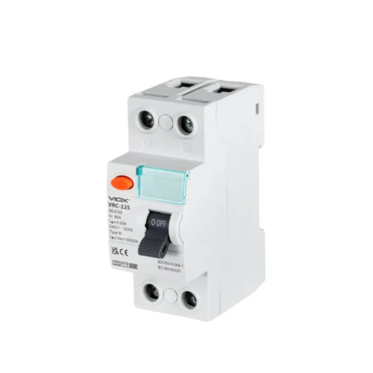 VIOX VRC1-125-B 100A 2P RCCB