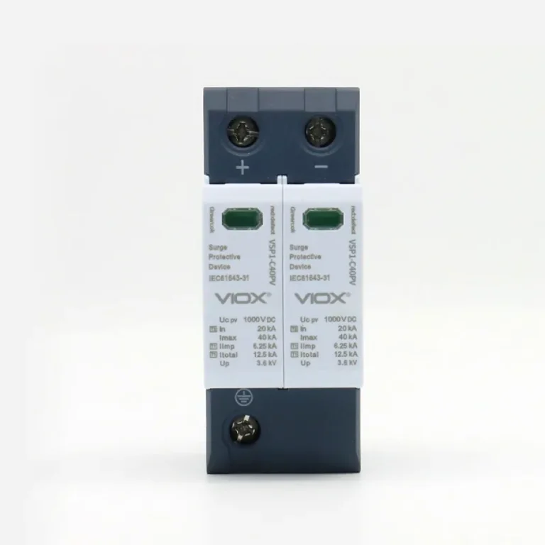 VIOX VSP1-C40PV/2(S) 1000V Pluggable Single-Pole SPD