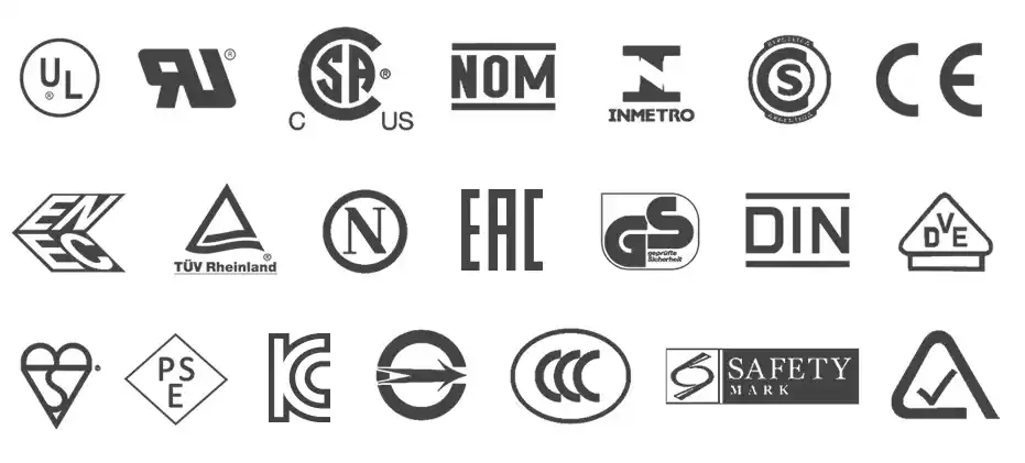 electronic certification symbols