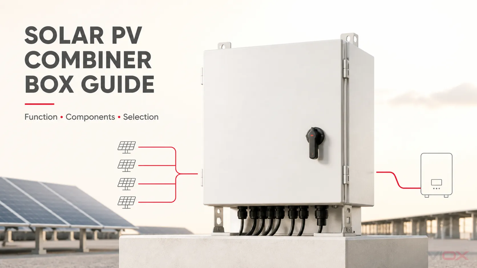 Solar PV Combiner Box Guide: Function, Components & Selection