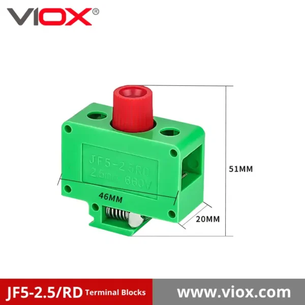 JF5-2.5/RD Terminal Block