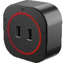 double usb socket