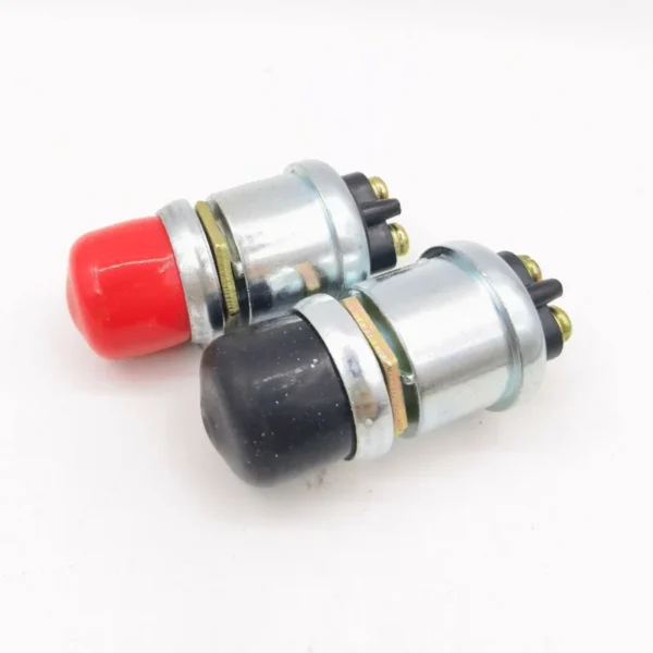 Red&balck Cap 12V 50A Waterproof Switch Push Buttons