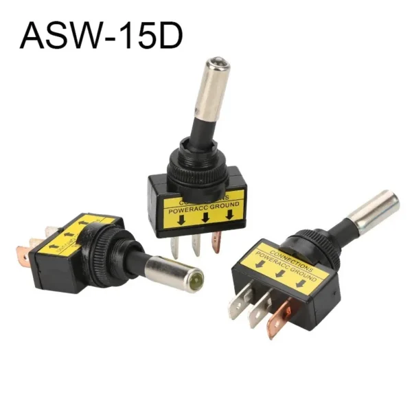 ASW-150 toggle switch with light indicator