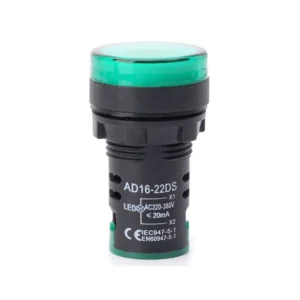 Indicador luminoso verde AD16-22DS