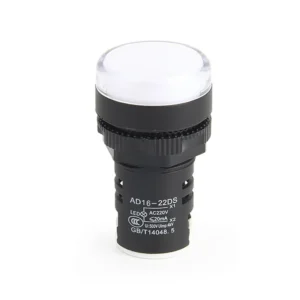 High-Brightness White AD16-22DS Indicator Light