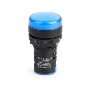 High-Brightness Blue AD16-22DS Indicator Light