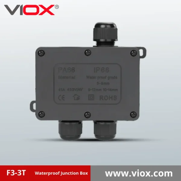 F3-3T Waterproof junction box