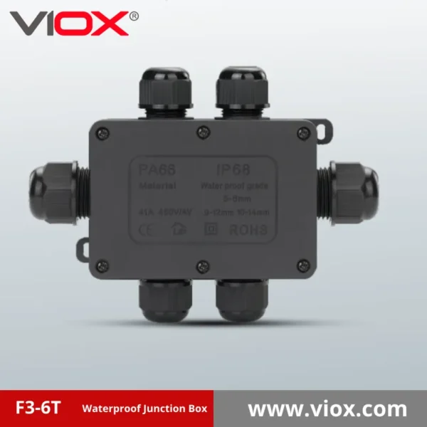 F3-6T Waterproof junction box