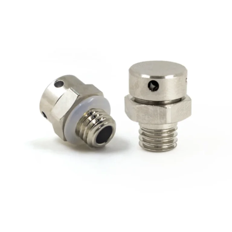 Nickel-plated copper Breather Vent Plug