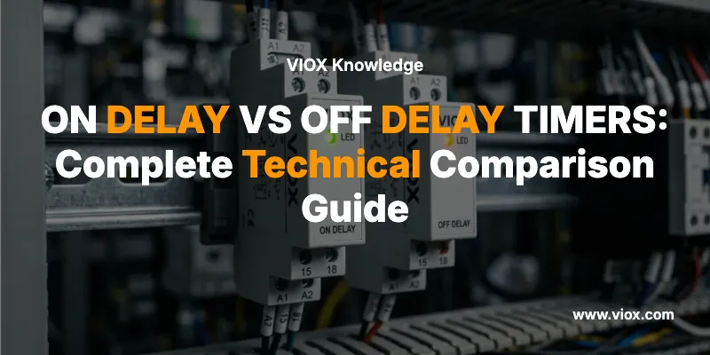 ON DELAY VS OFF DELAY IDŐZÍTŐK: Teljes műszaki összehasonlító útmutató