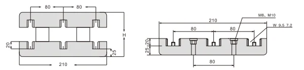 Busbar Clip Dimension