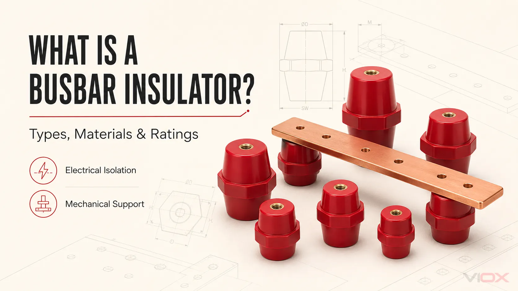 what is a busbar insulator