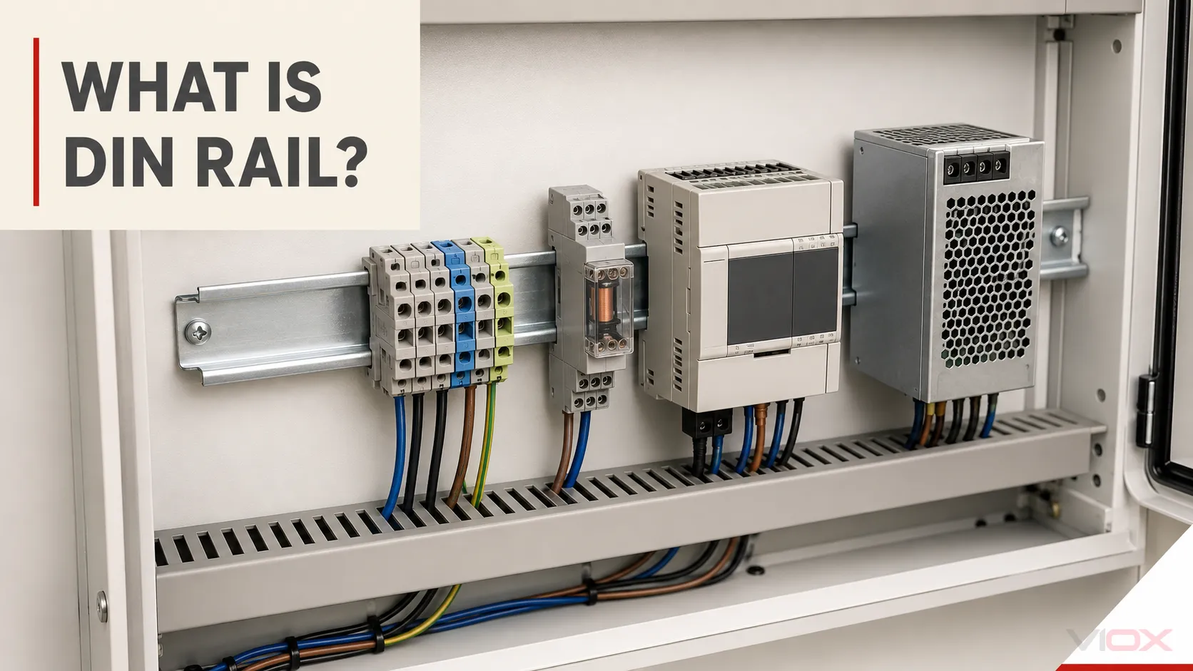 Apakah itu Rel DIN? Panduan Jenis, Saiz & IEC 60715