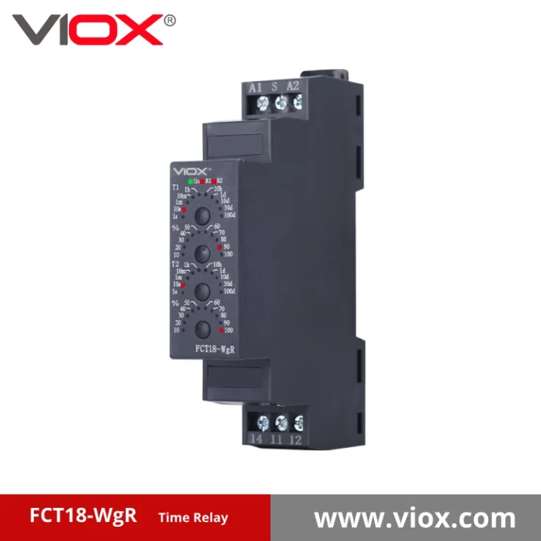 FCT18-WgR Asymmetrical On-Delay and Off-Delay Timer Relay with Control Signal