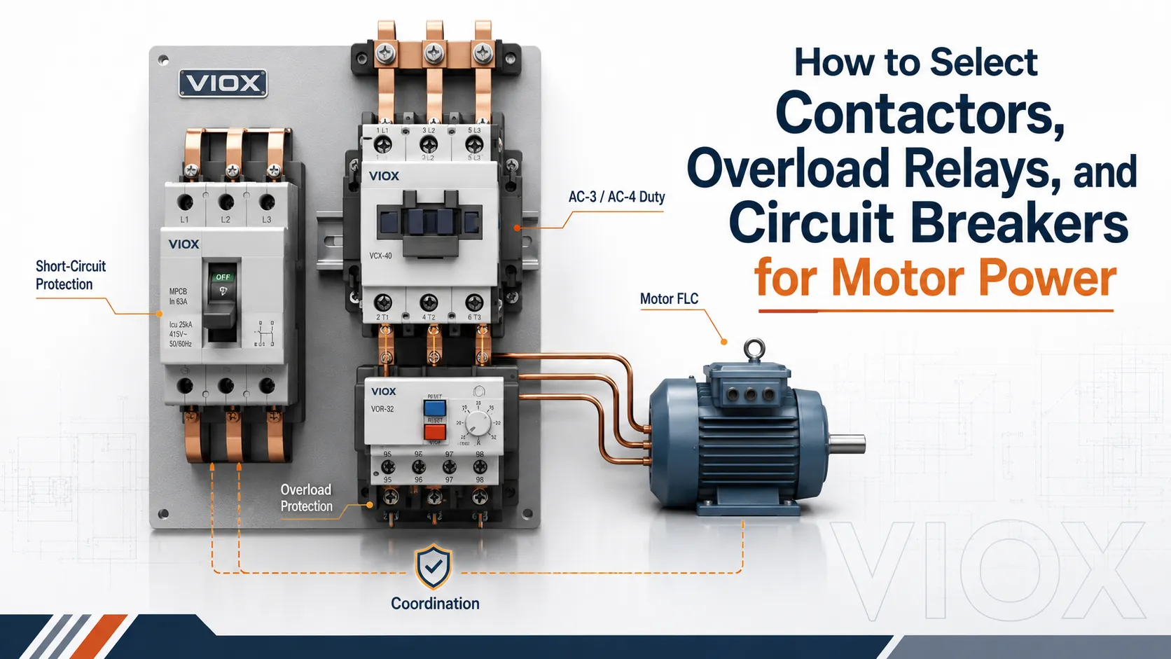 How to Select Contactors, Overload Relays, and Circuit Breakers for ...
