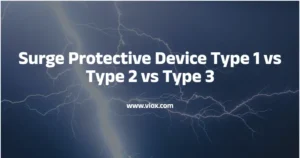 Dispositivo de protección contra sobretensiones Tipo 1 vs Tipo 2 vs Tipo 3