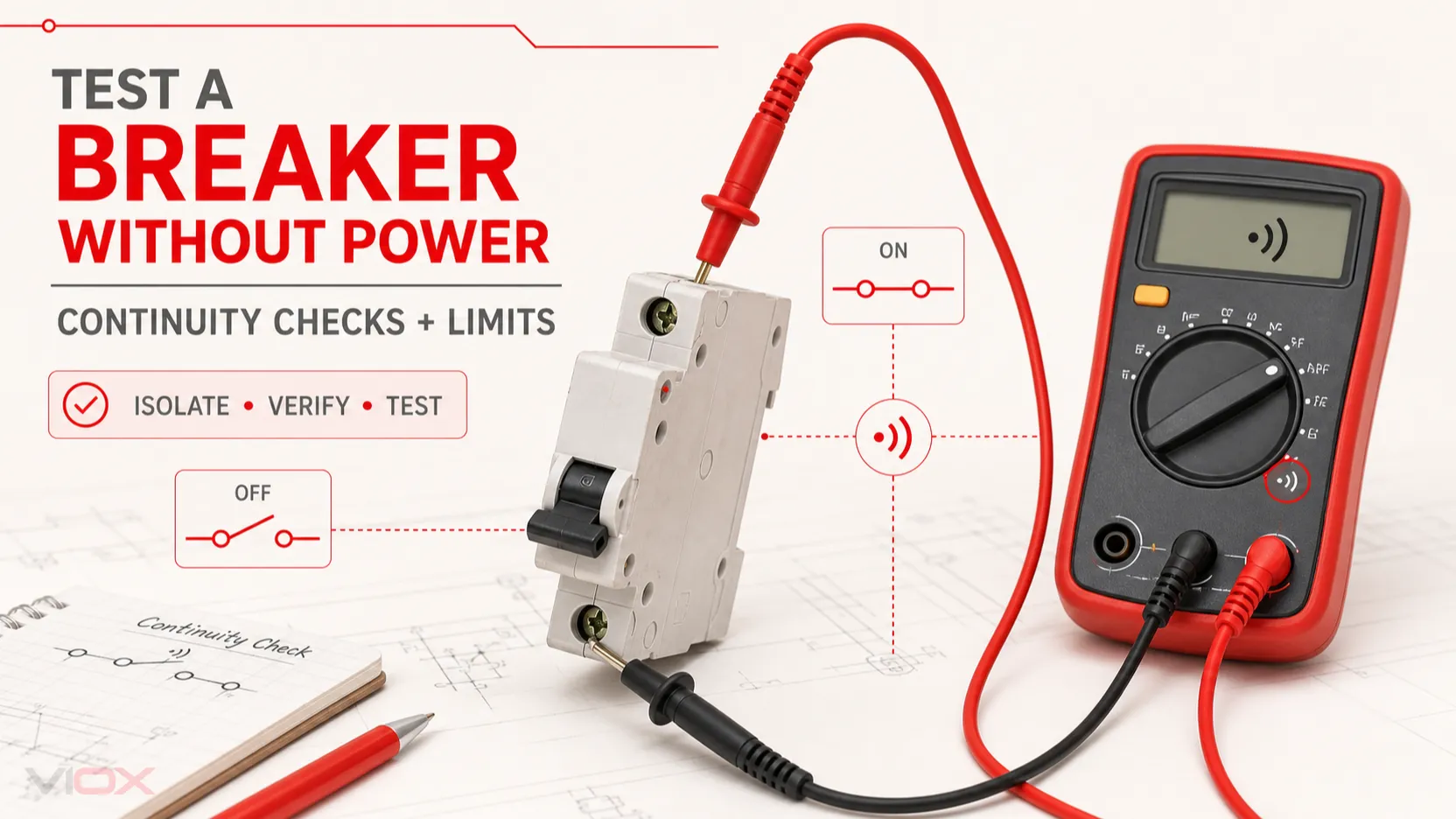 How to Test a Circuit Breaker Without Power: Multimeter and Continuity Tests