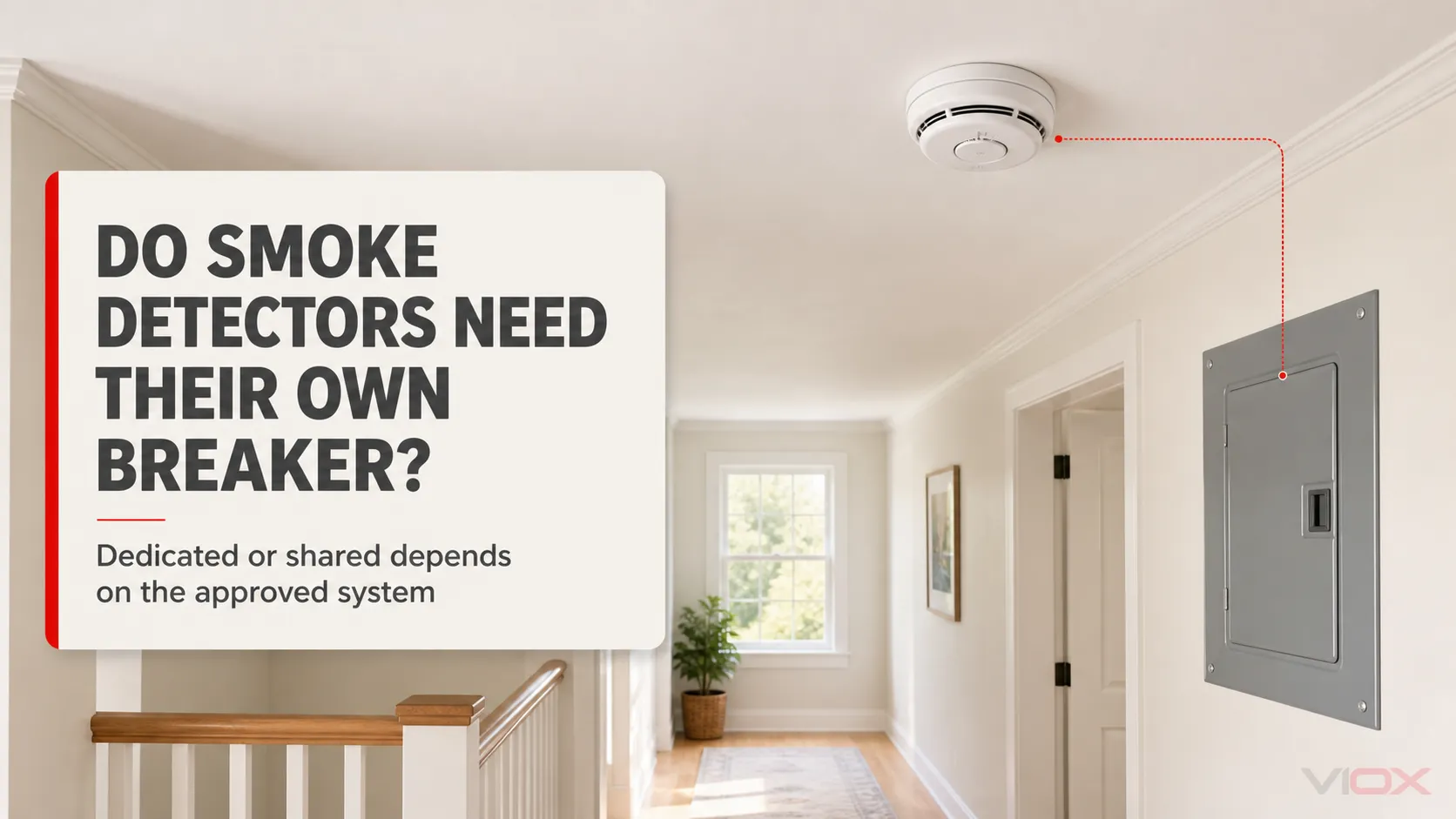 Do Smoke Detectors Need Their Own Breaker? Usually No