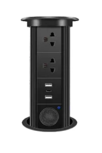 Double American socket+ USB+Bluetooth audio