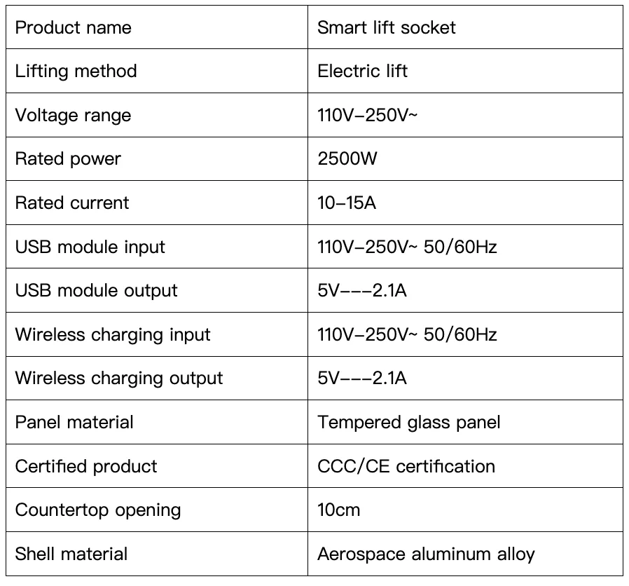 Electrical Lifting Socket (1)