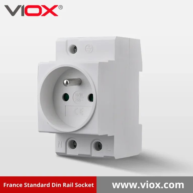 French Standard DIN Rail Socket