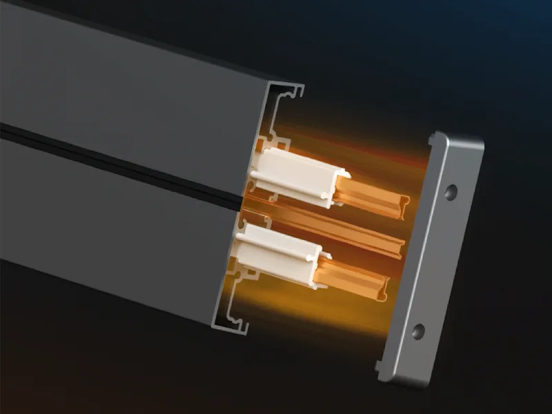 Gen3 Power track Integrated copper strip design