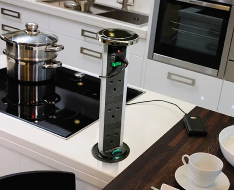 Kitchen Pop Up Sockets