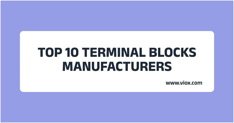 OS 10 PRINCIPAIS FABRICANTES DE BLOCOS DE TERMINAIS