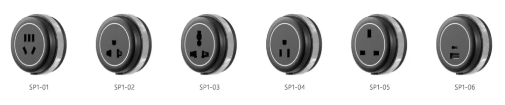VIOX Gen3 Power Track - SP1 Black sockets