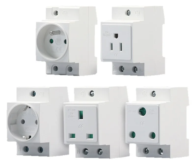 din rail socket