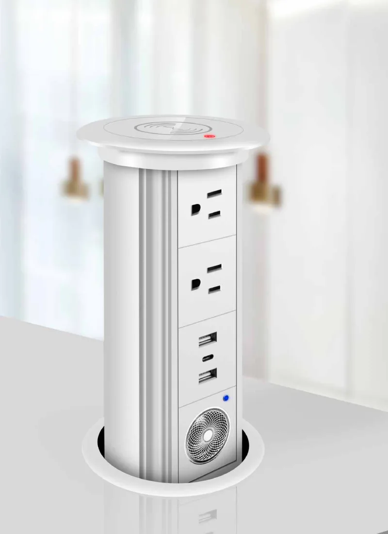 jazz white lifting pop up socket