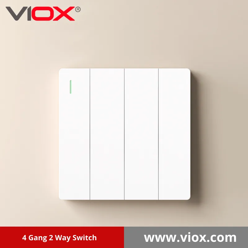 4 gang 2 way switch