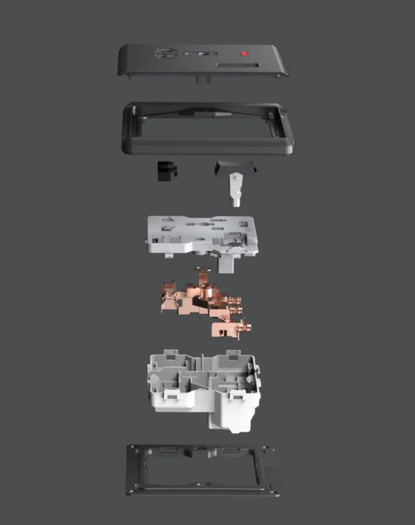 British Standard UK Socket Internal Components