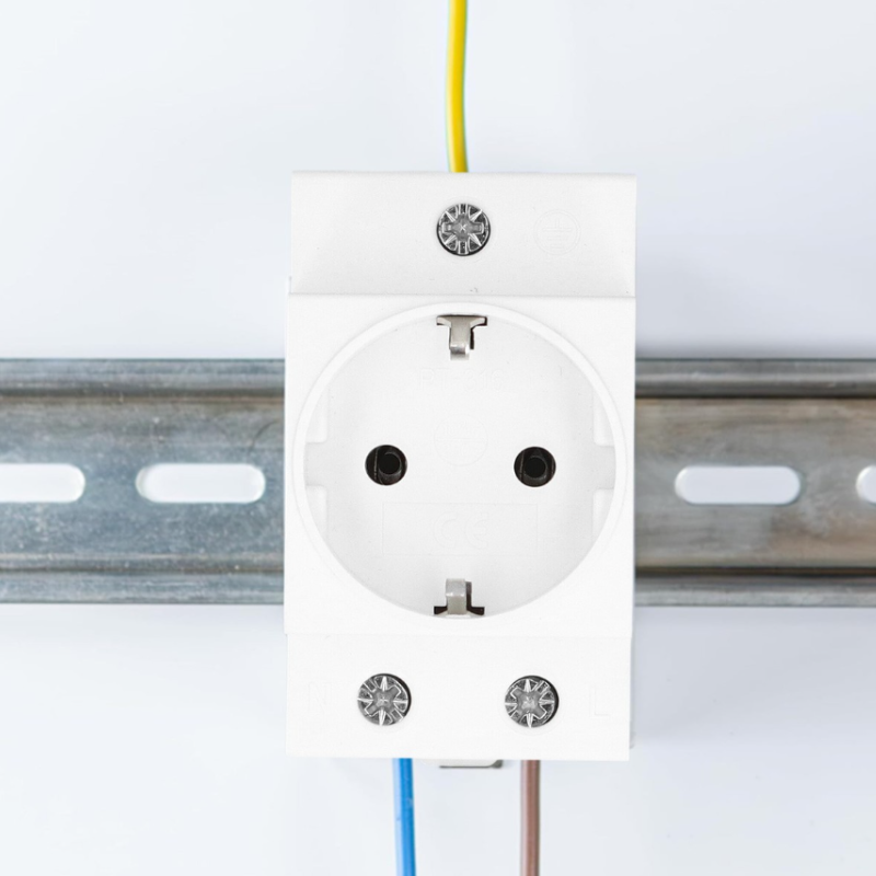 Din Rail Socket Install