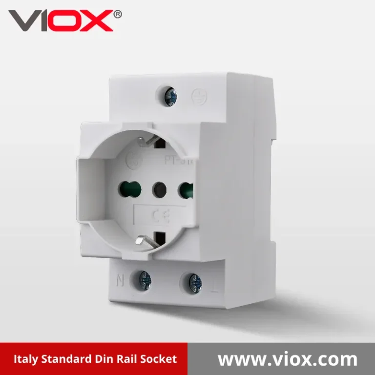 Italian Standard DIN Rail Socket