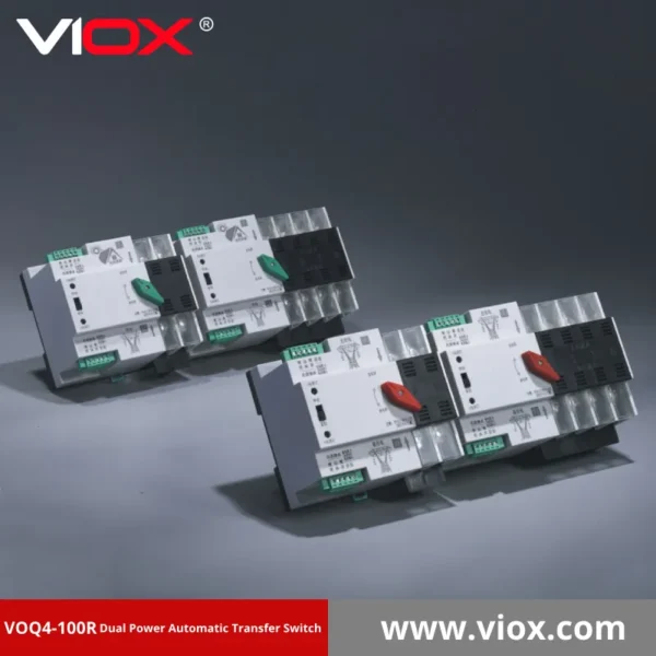 Commutateur de transfert automatique à double alimentation VOQ4-100R