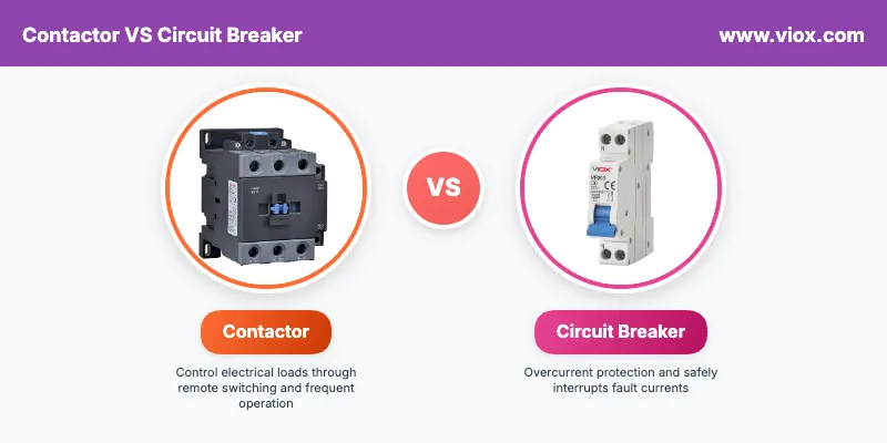 Contactor VS Circuit Breaker