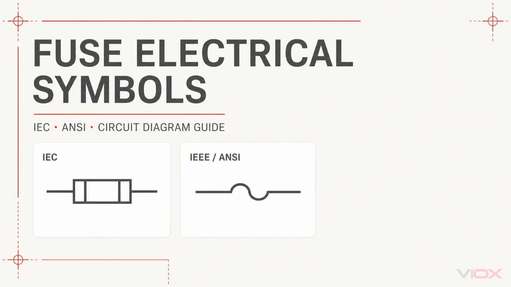 Fuse Electrical Symbols: IEC, ANSI, DC and Fuse Type Chart