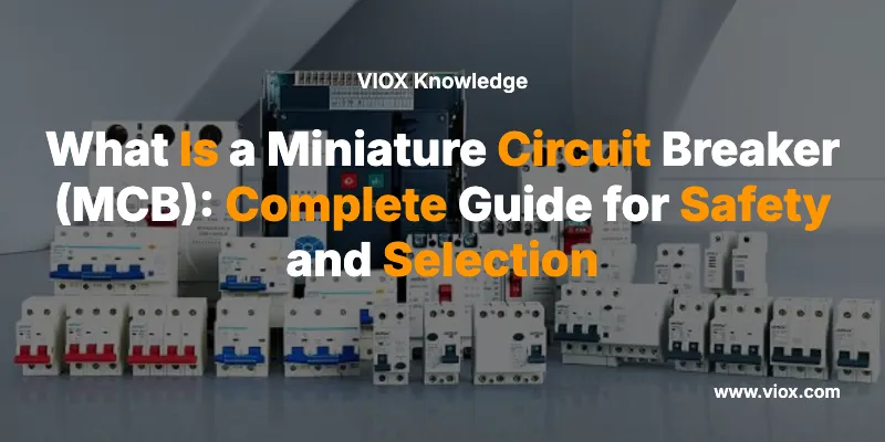 Miniature Circuit Breaker (MCB): ຄູ່ມືຄົບຖ້ວນສົມບູນສໍາລັບຄວາມປອດໄພແລະການຄັດເລືອກ