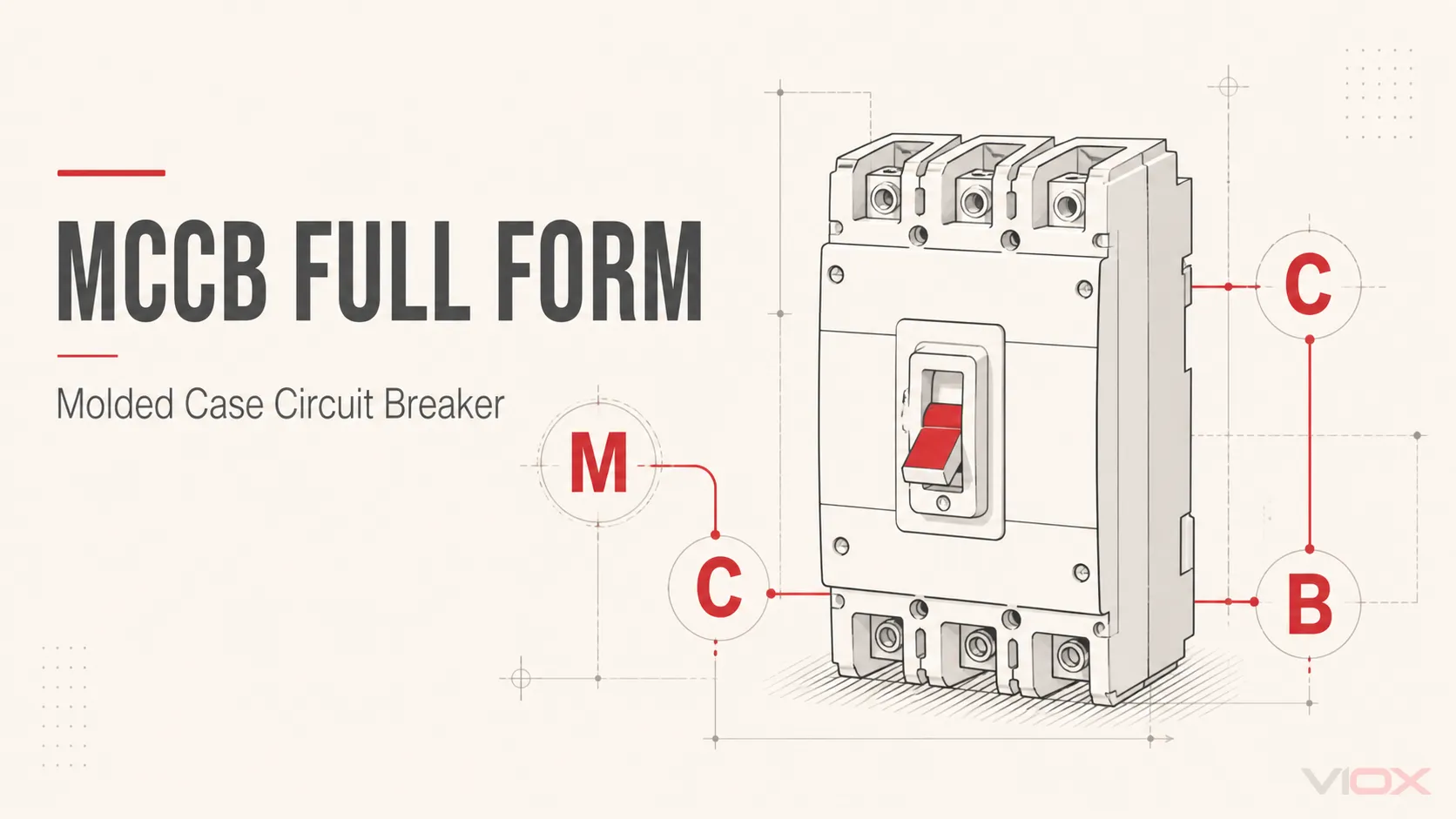 MCCB Full Form in Electrical: Meaning & Definition