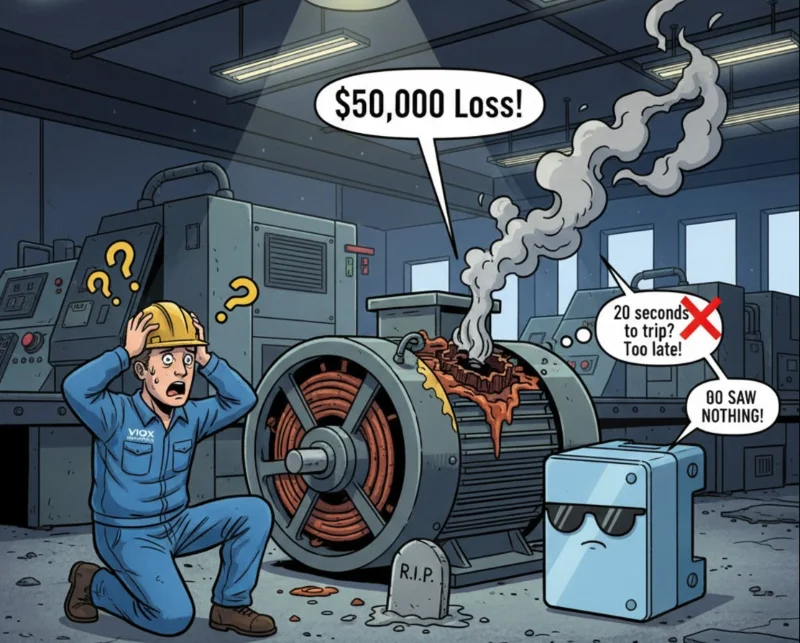 5k loss of overload relay