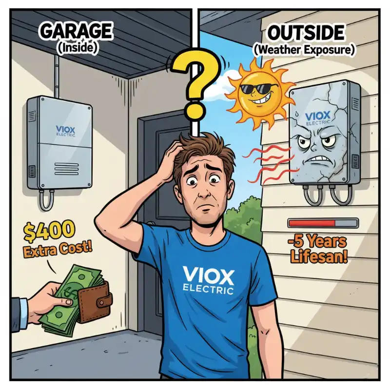 Combiner Box Placement inside or outside