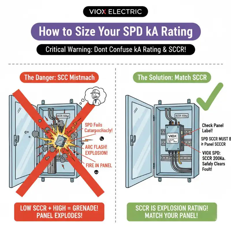 Critical Warning: Don't Confuse kA with SCCR (Or Risk an Explosion)