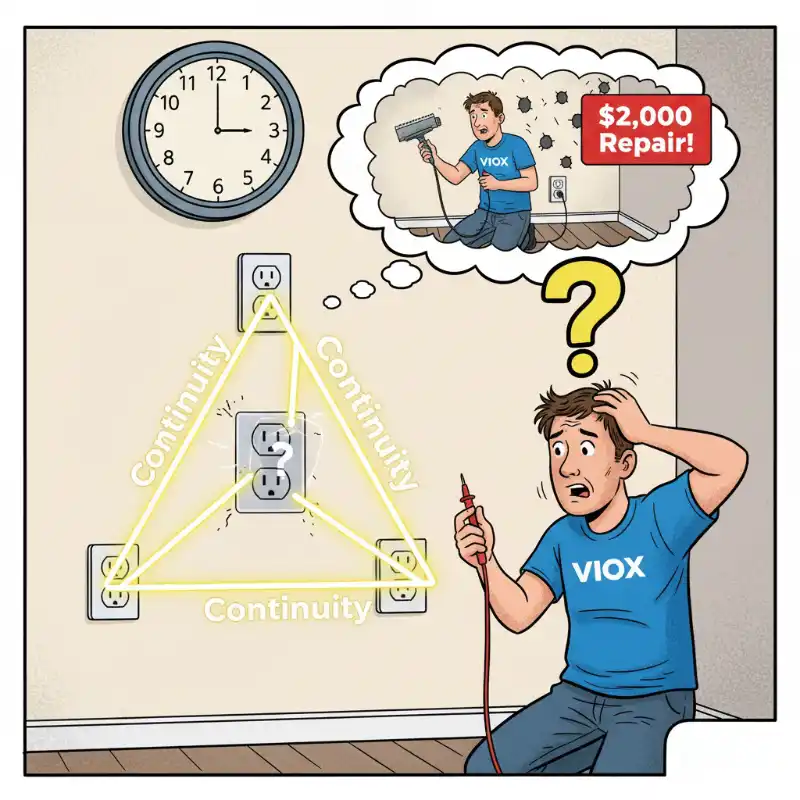 을 찾아 숨겨진 접속점 상자